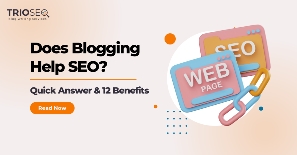 Does Blogging Help SEO - Featured Image