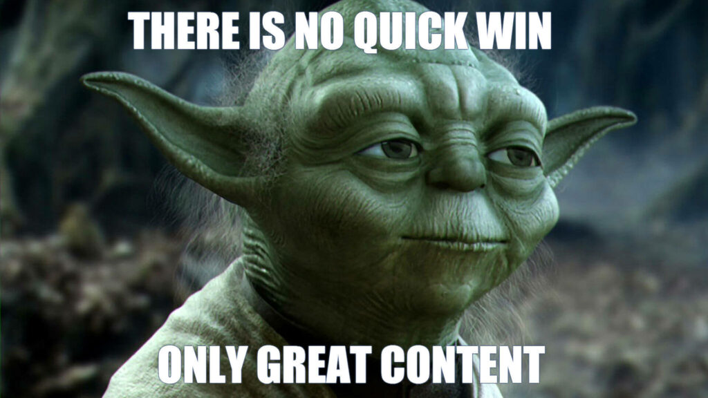 Yoda SEO Meme
