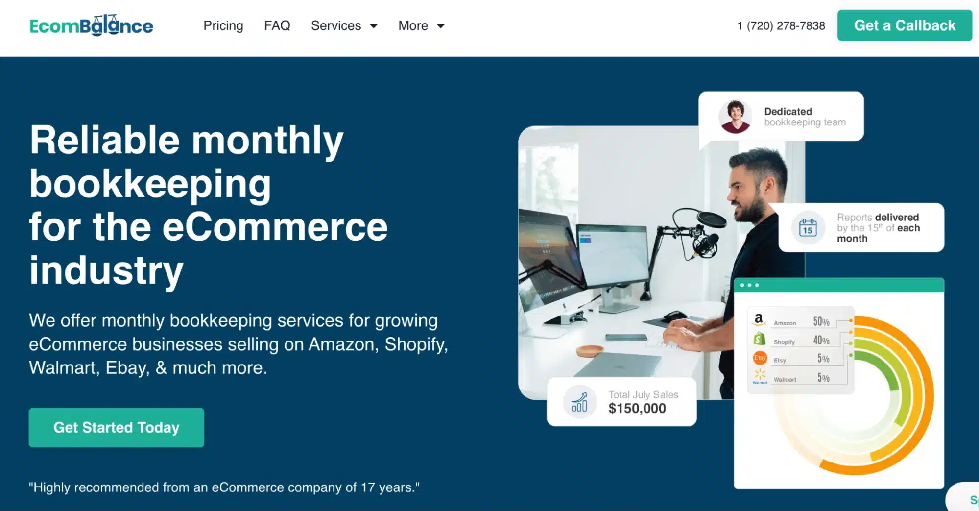 EcomBalance Homepage